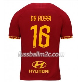 Fußballtrikots AS Rom DE Rossi 16 Heim Trikotsatz 2019-2020